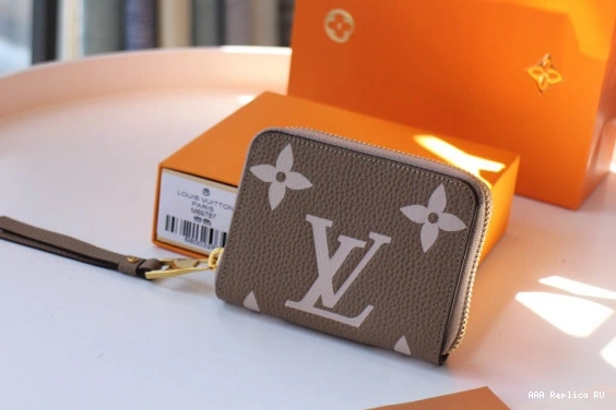 Aaa replica ru VUITTON PURSE COIN ZIPPY LOUIS 0820